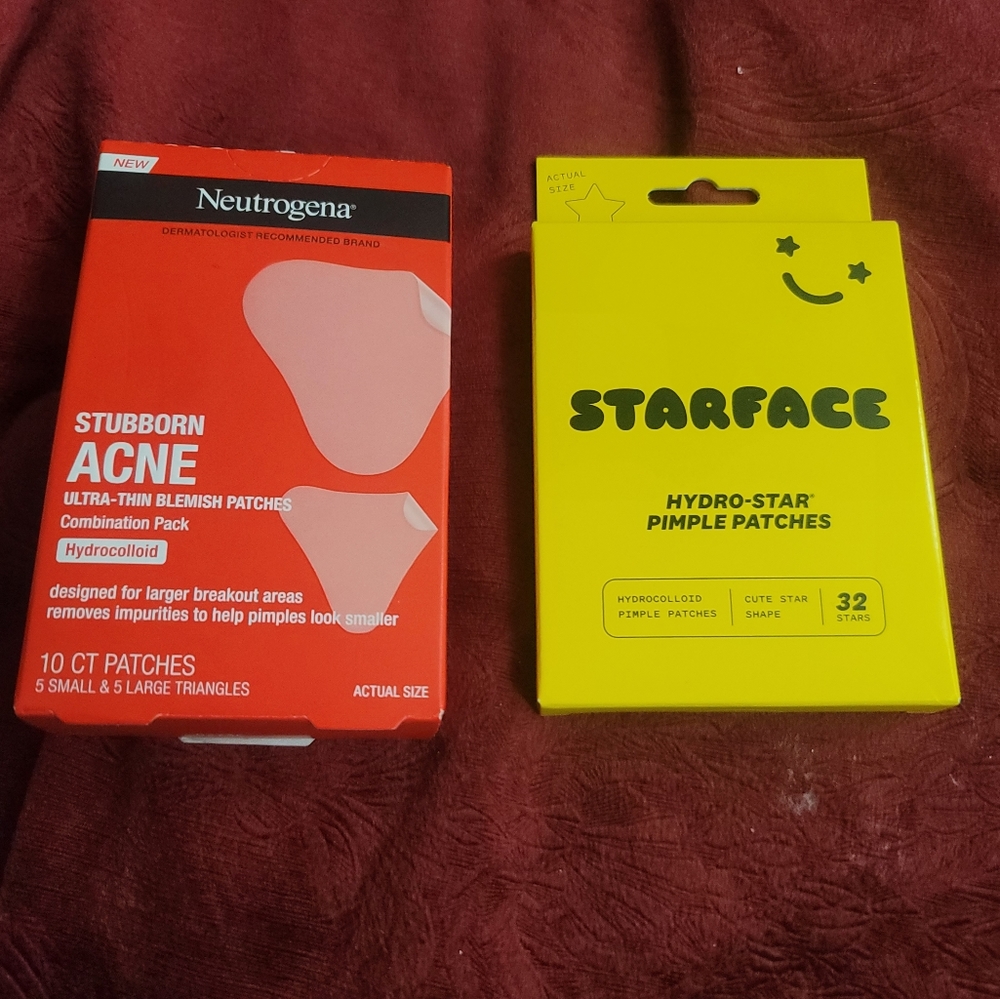 Pimple patches by Neutrogena & Starface